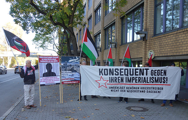 Kundgebung Stuttgart vor Amtsgericht