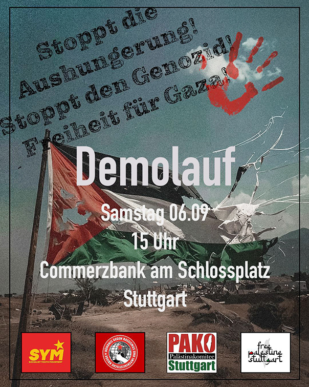 Demo Stuttgart 9. Sept. 2025