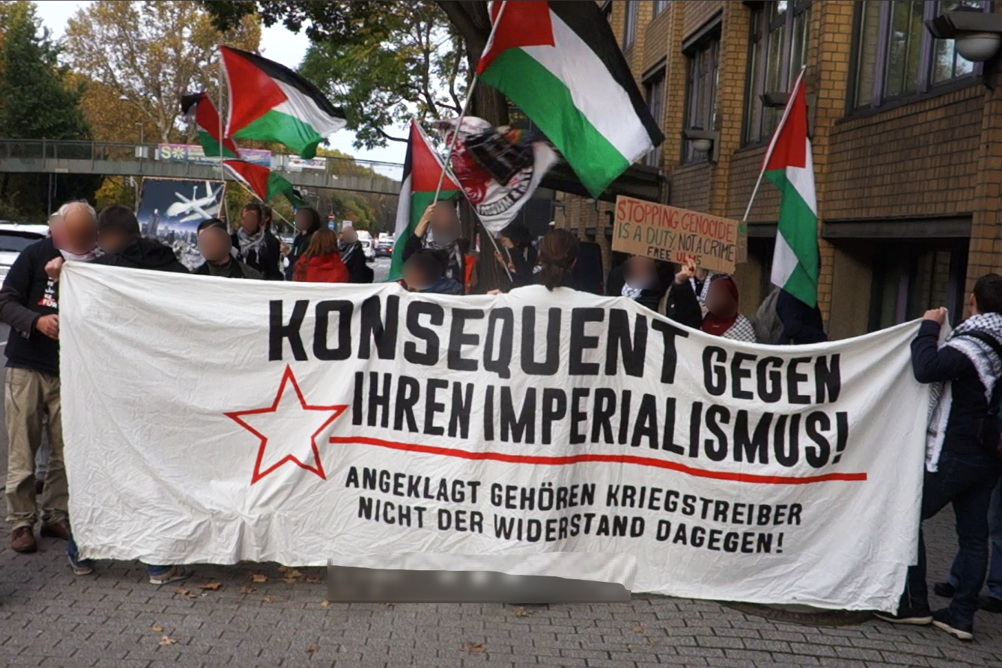 Kundgebung Stuttgart vor Amtsgericht