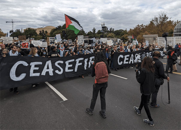 Washington Demo for ceasefire in Gaza
