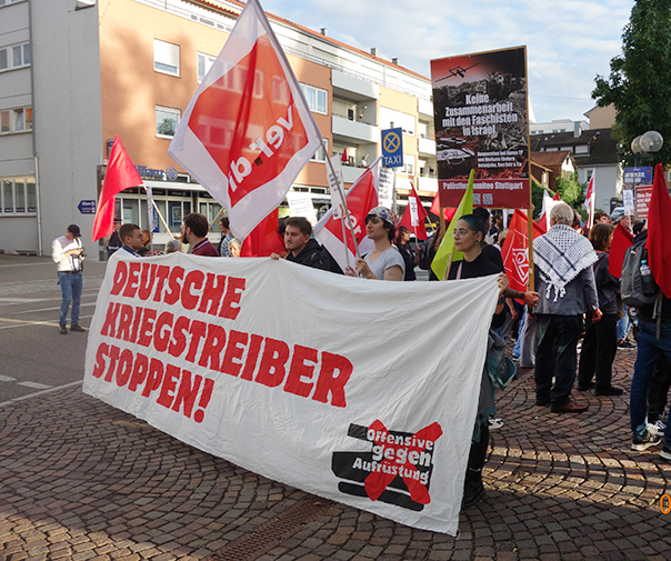 Demo in Fellbach am 1. Sept. 2023