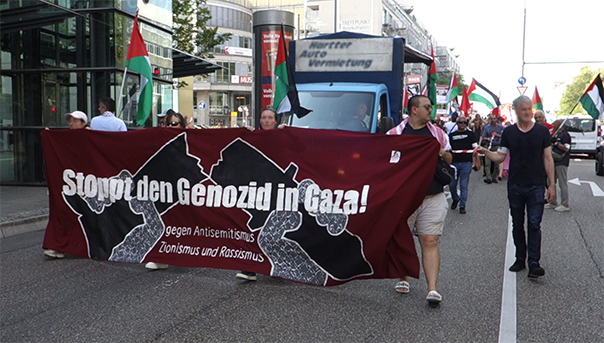 Demonstration Stoppt den Genozid in Gaza