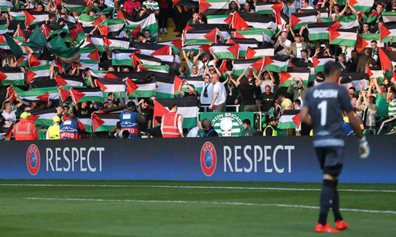 Anhänger des Fußballclubs Celtic sammeln 130.000 Pfund für palästinensische Hilfsorganisationen