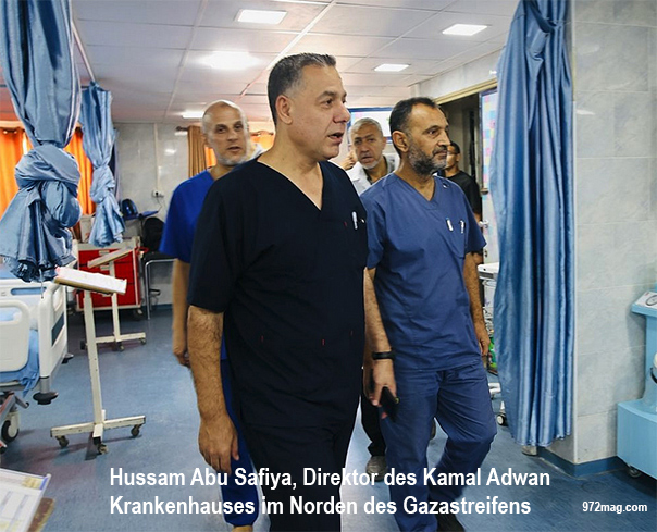 Der Direktor des Kamal Adwan Krankenhauses im Gazastreifen