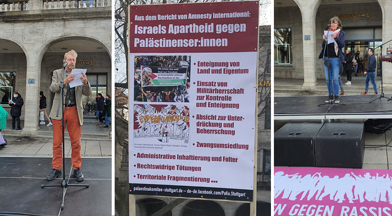 Eindrücke vom Internationalen Tag gegen Rassismus am 19.03.22, Stuttgart Schlossplat 