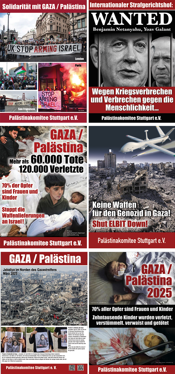 Veranstaltung Nakba-Tag 10. Mai 2025 Stuttgart